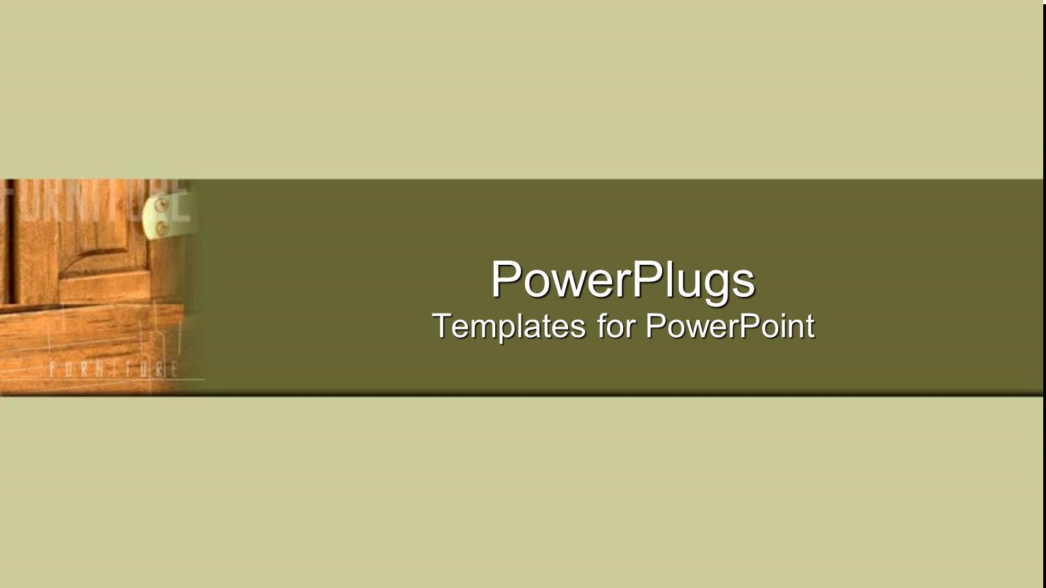 a Wood Grain with Greenish Background