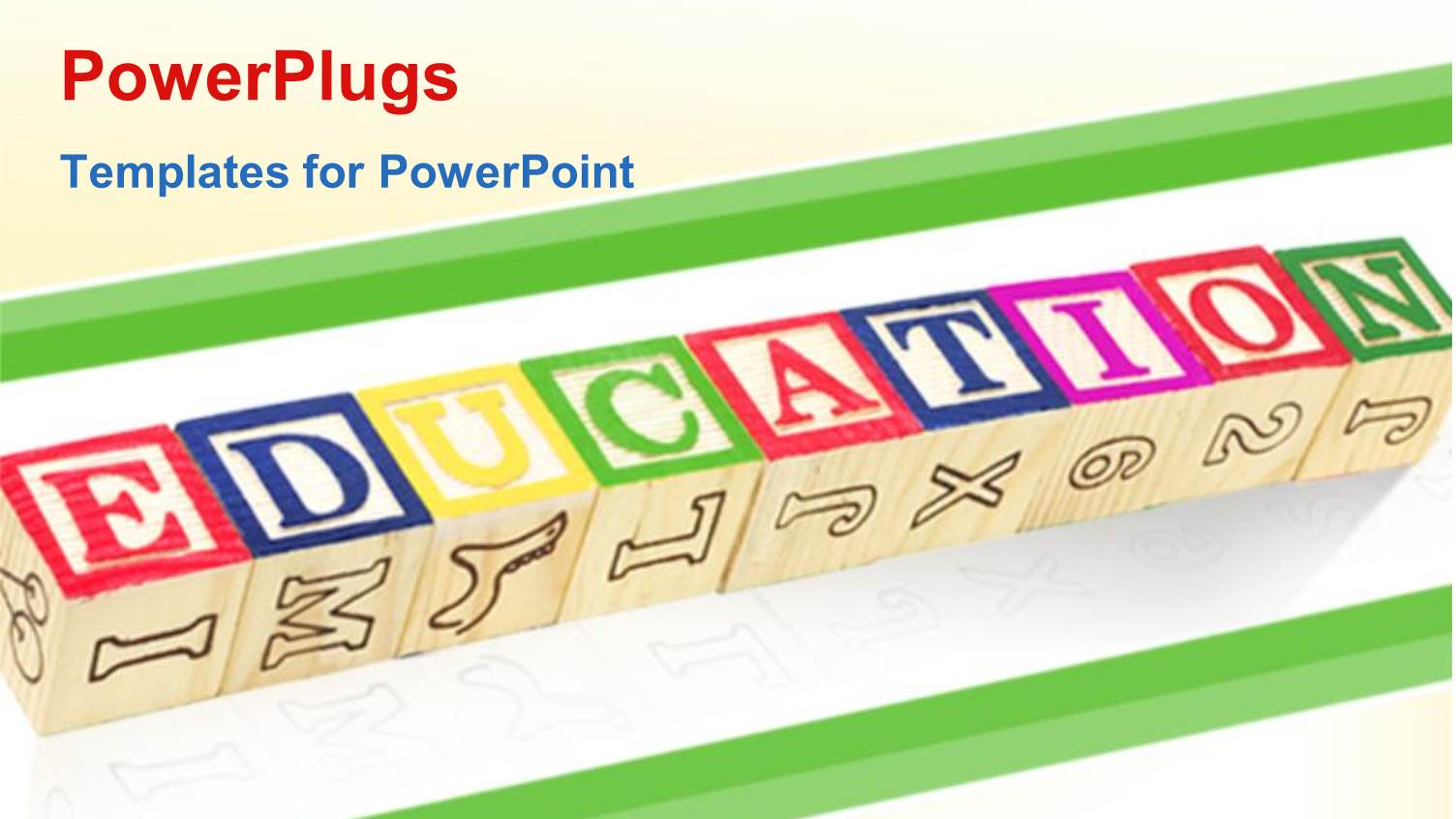 Wooden Blocks for Kids with Word Education, Letters and Numbers