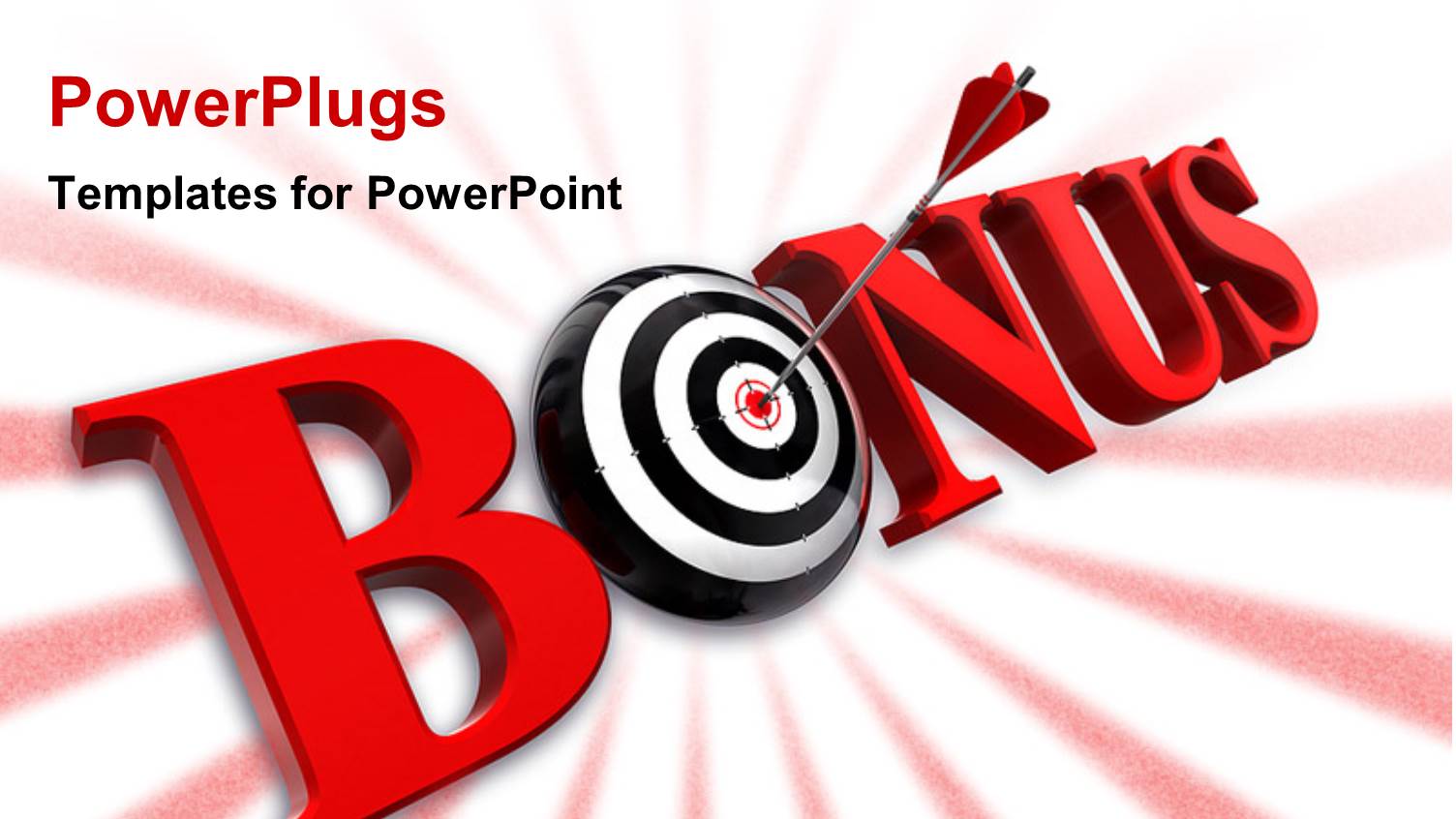 a Word Bonus with a Dartboard and a Dart