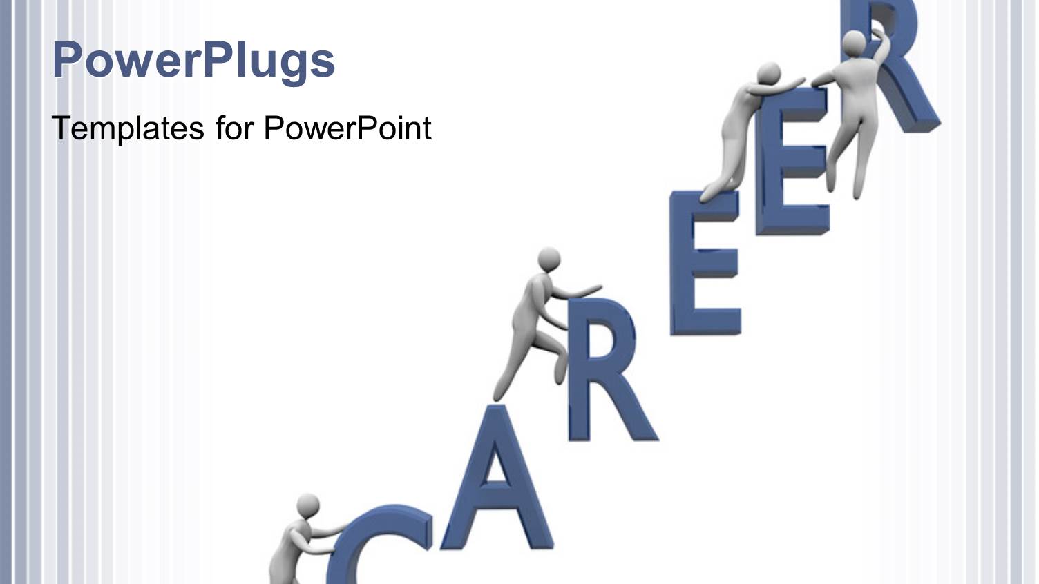 the Word Career with a Number of People and White Background