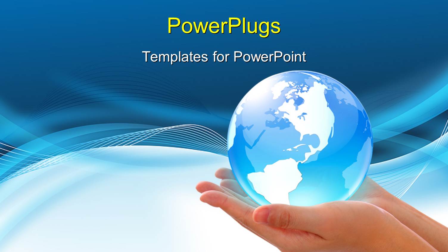 World in Hand, Global Internet Business Concept