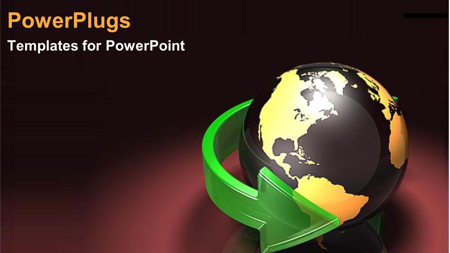 World Turning Global Business Outreach International Work on a Black Background