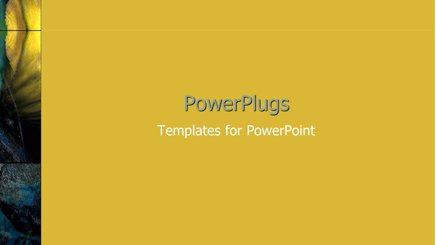 a Yellow Background with Abstract Border