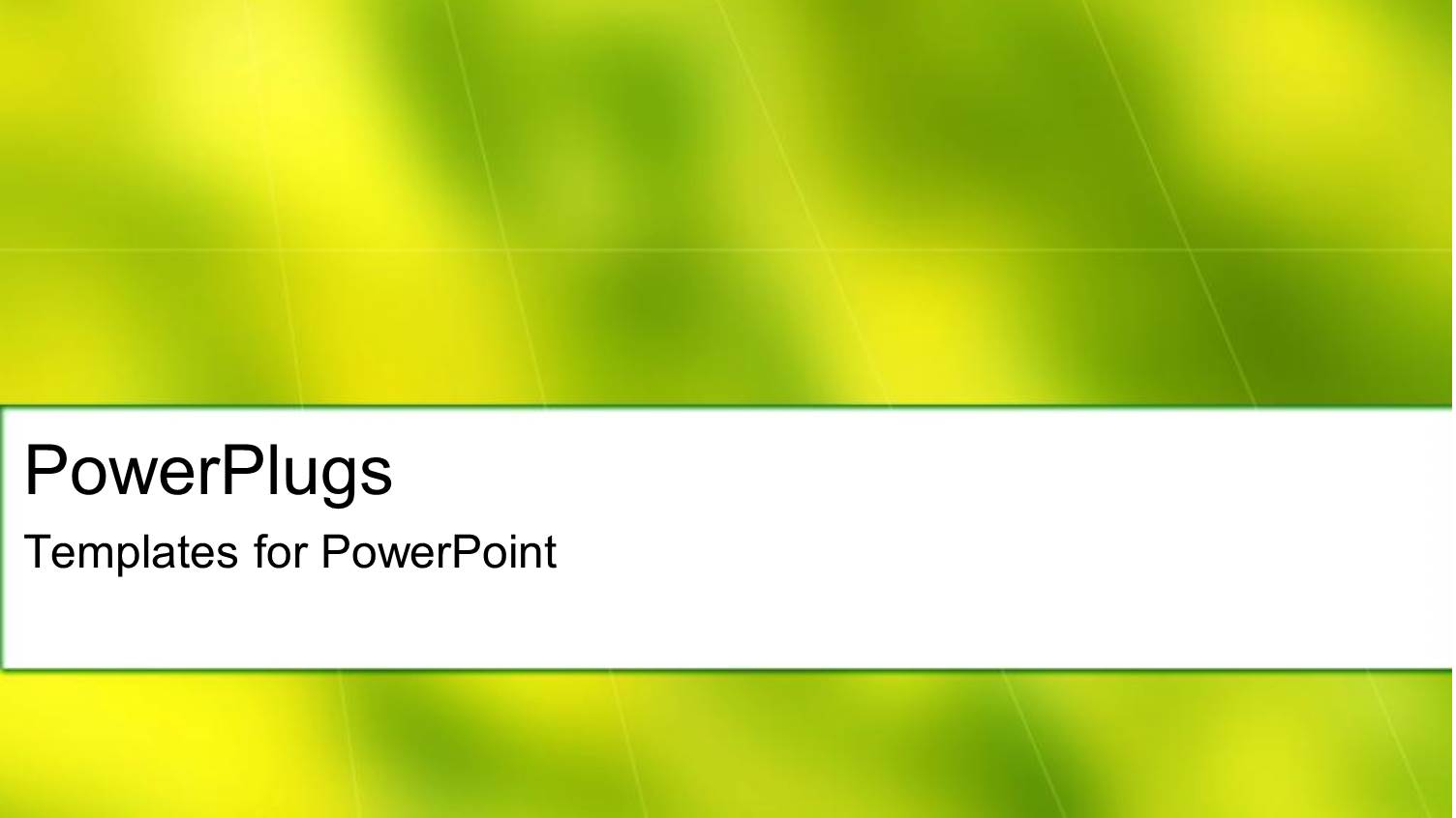 a Yellow and Greenish Background with Place for Text