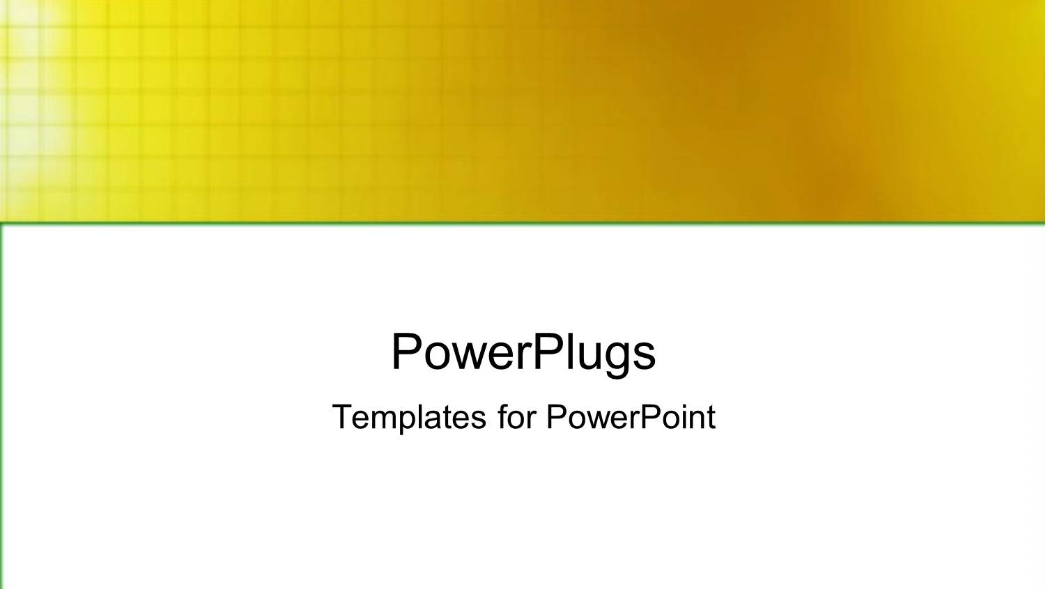 Yellow Grid Pattern with Shadow and White Text Area