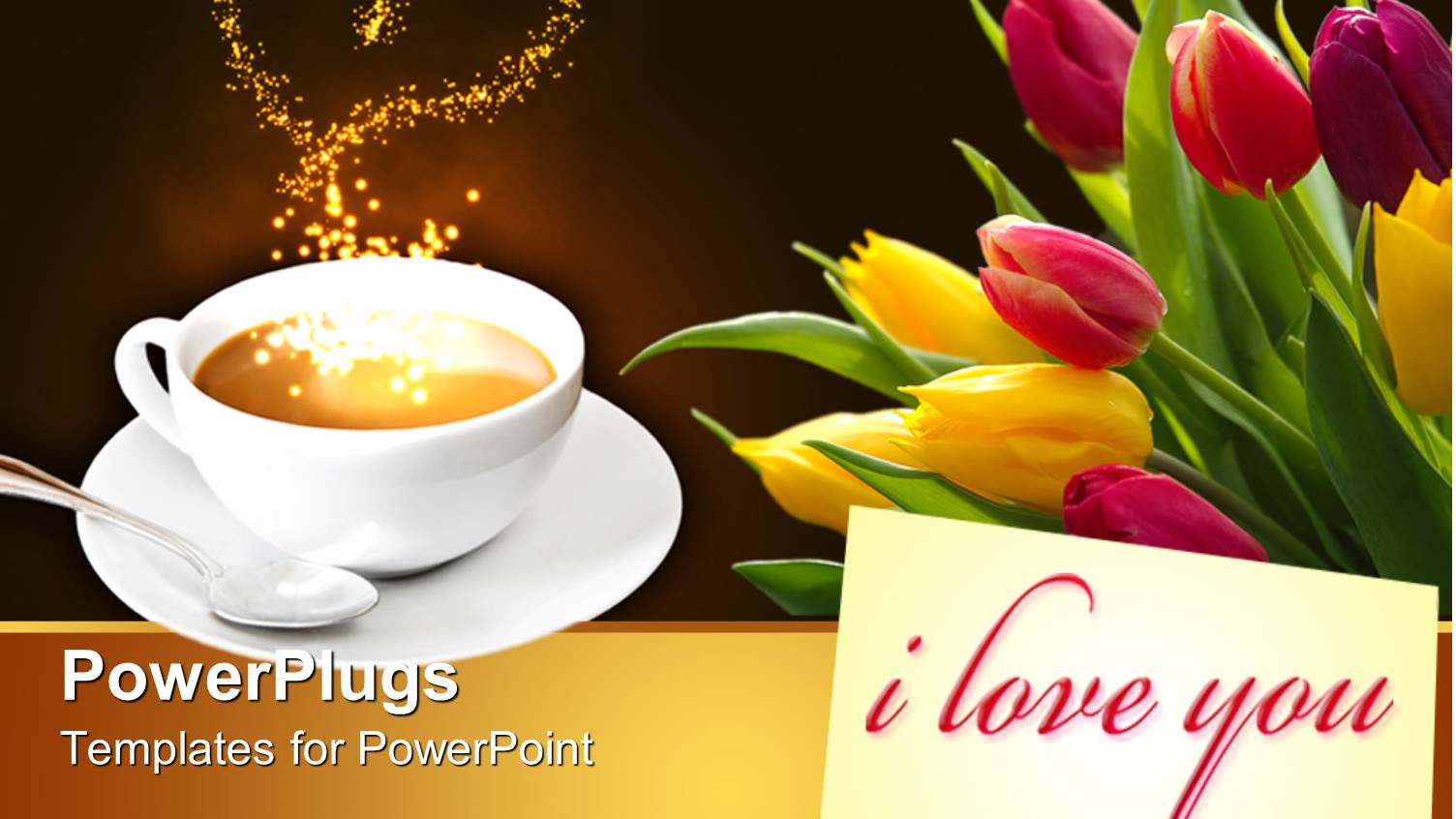 Yellow and Pink Colored Tulips Beside a Cup of Coffee