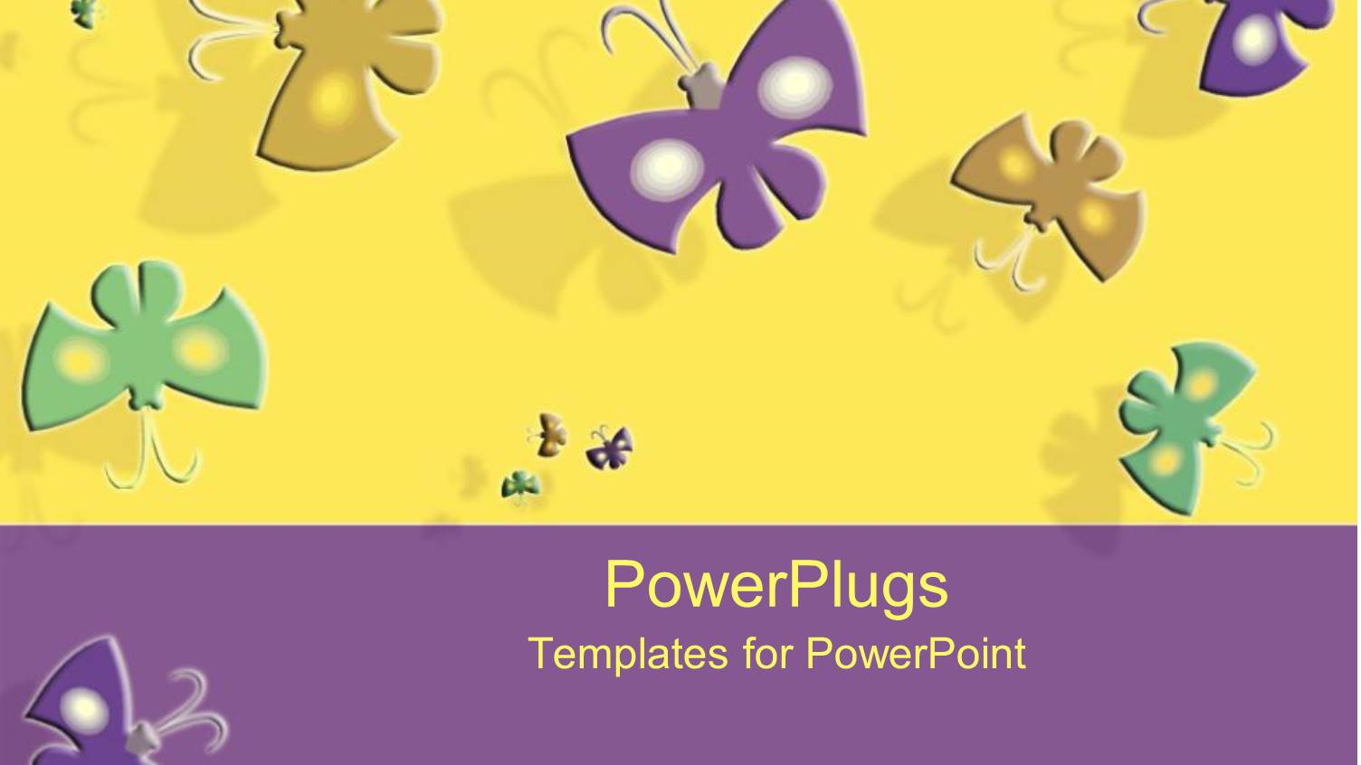 Yellow and Purple Background with Colored Jigsaw Puzzle Pieces