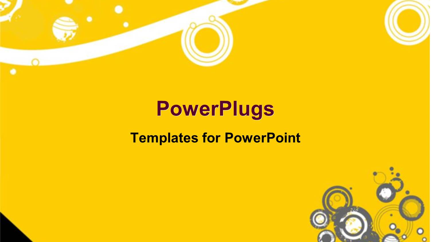 a Yellow, and White Colored Abstract Background with Circular Designs