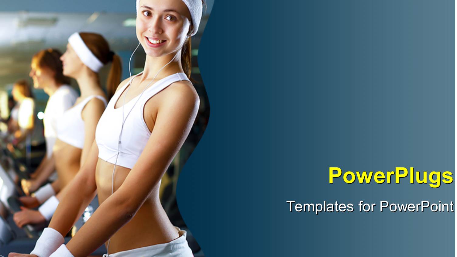 Young Woman in Sport Wear Doing Sport in Gym