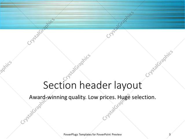 PowerPoint Template - Print Slide