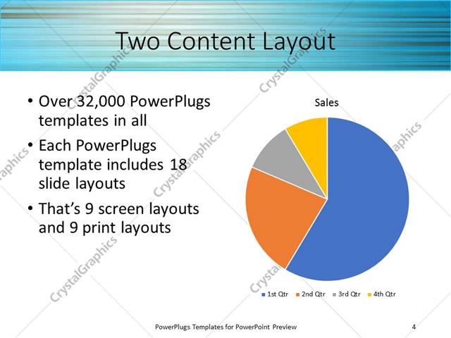PowerPoint Template - Print Slide