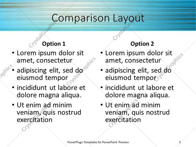 PowerPoint Template - Print Slide
