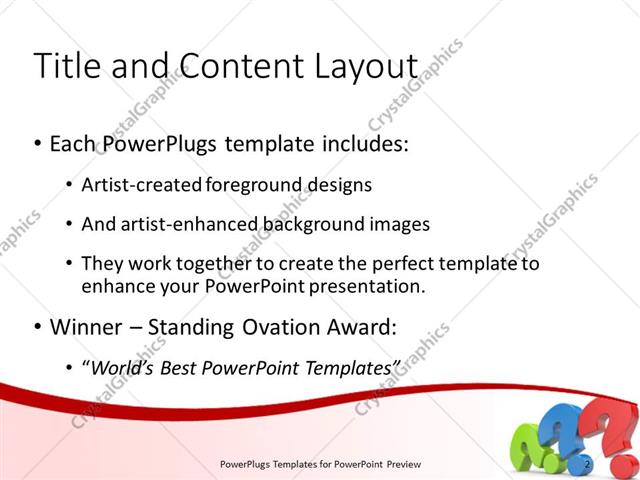PowerPoint Template - Print Slide