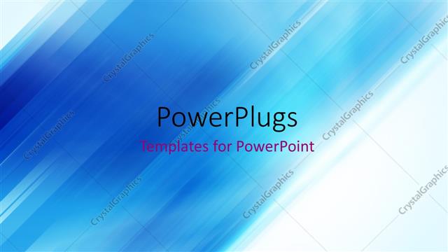  Presentation with abstract blue white - Abstract angled stripes background in blue and white