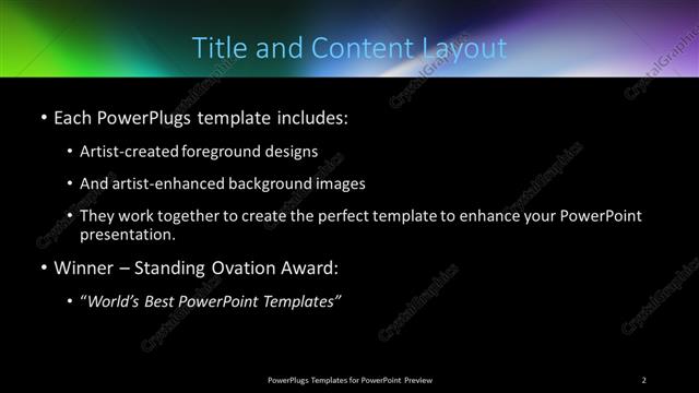 PPT Template - Title Slide