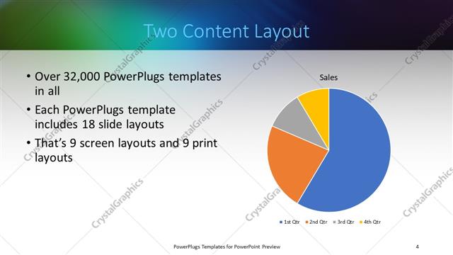 PowerPoint Template - Print Slide