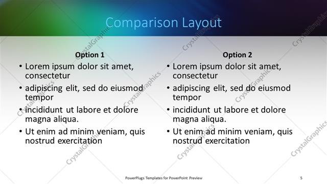 PowerPoint Template - Print Slide