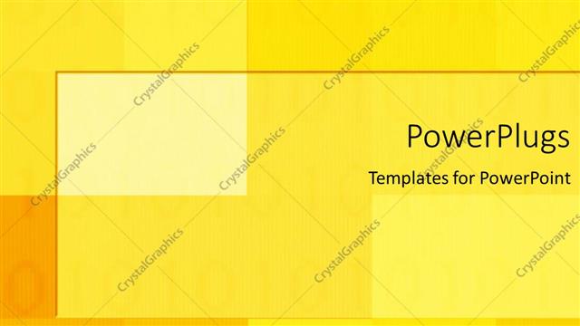  Presentation with blocks - Abstract background with tiny numerical figures and blocks of yellow