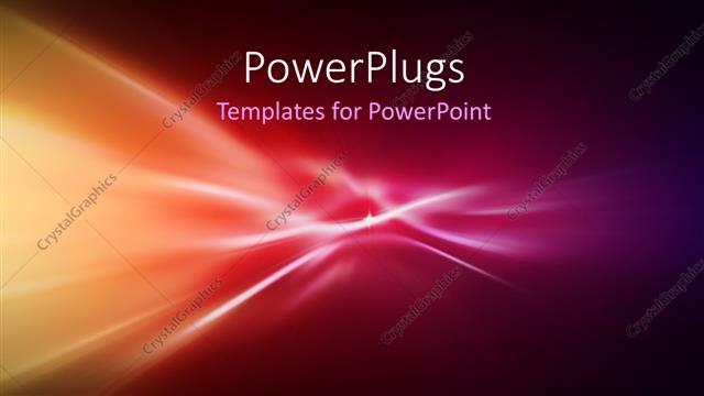  Presentation with art - Abstract blurred art depiction