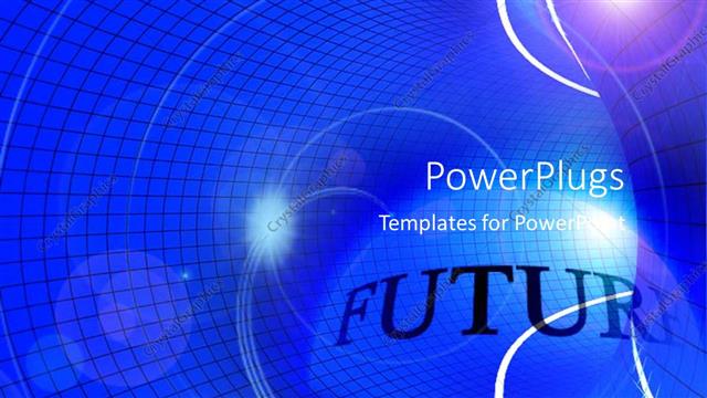  Presentation with black technology - Abstract of a checked background with black Future text