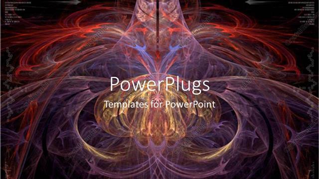  Presentation with patterns - An abstract collection of patterns with blackish background