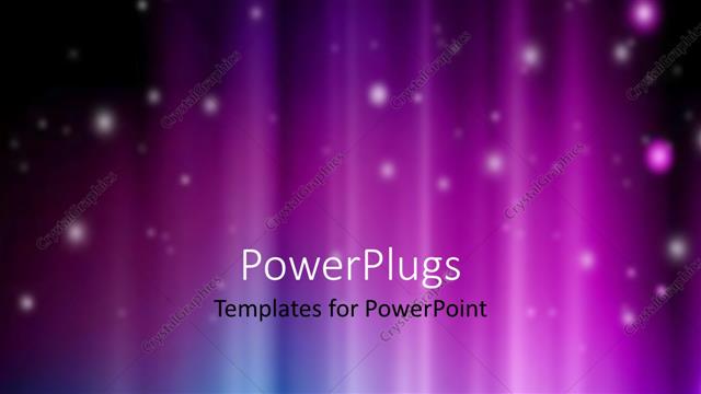  Presentation with shiny - Abstract colorful background with glowing particles falling from top