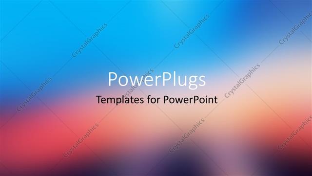  Presentation with elegant - Abstract colorful blurred background