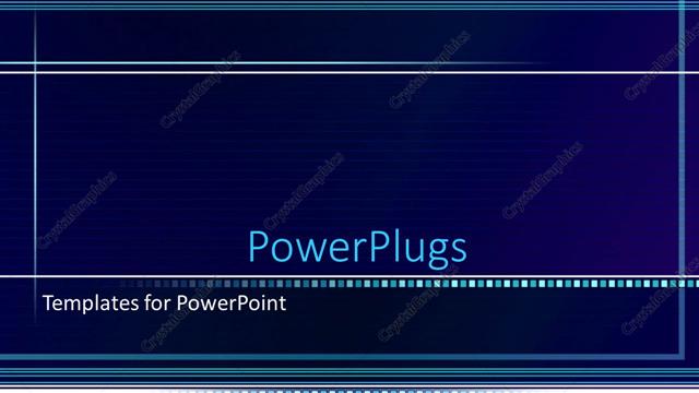  Presentation with blue abstract - Abstract depiction of checked box pattern on a blue background