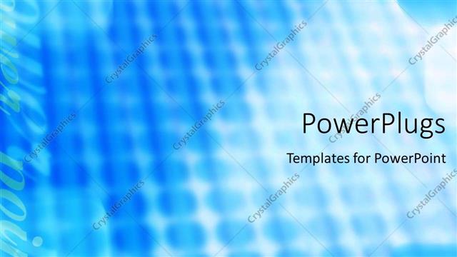  Presentation with abstract light - Abstract depiction of light blue background with underground lights