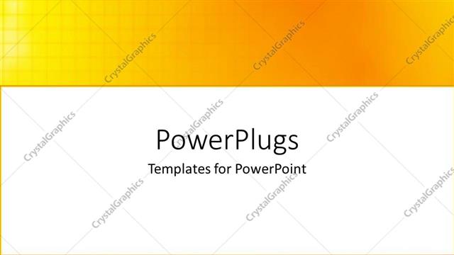  Presentation with plain - Abstract depiction of a plain checked yellow colored background