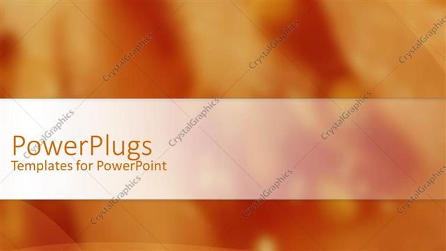  Presentation with orange abstract - Abstract depiction of  plane solid orange blurry background