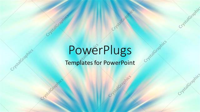  Presentation with light rays - Abstract depiction of splash of light rays on a blue background