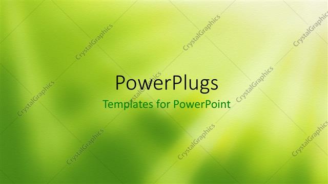  Presentation with green abstract - Abstract fractal background in green and white