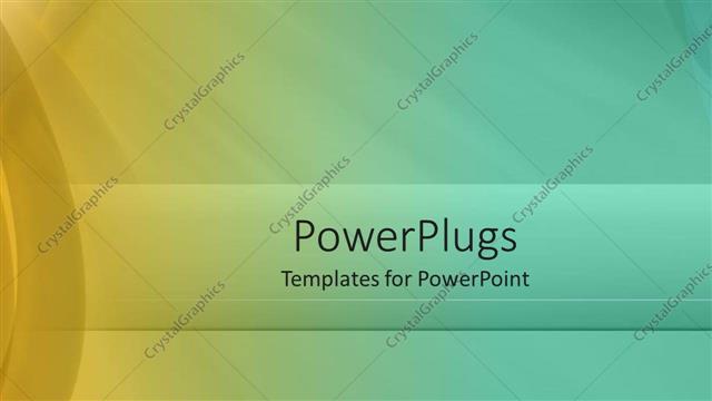  Presentation with abstract business - Abstract green, blue brown gradient background