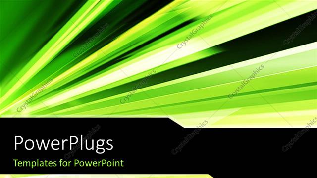  Presentation with green color - Abstract green color motion