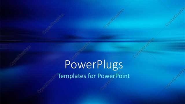  Presentation with horizon - Abstract natural blur background with sky and ocean water surface divided by the horizon line