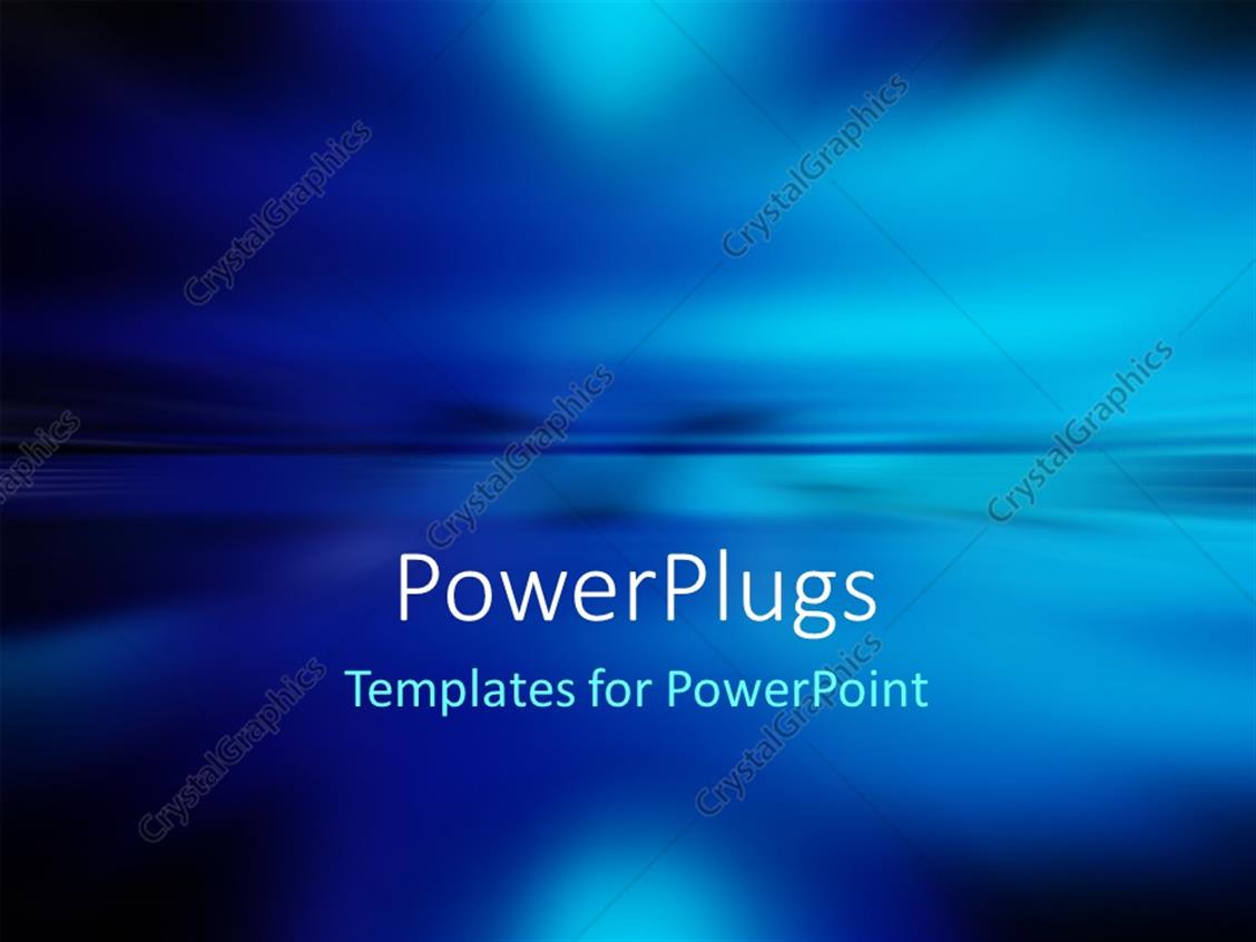 PowerPoint Template Abstract natural blur background with sky and