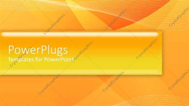  Presentation with patterns - Abstract orange and yellow wave patterns