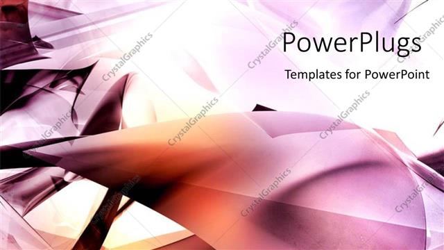  Presentation with shapes - Abstract purple and red shapes on white background