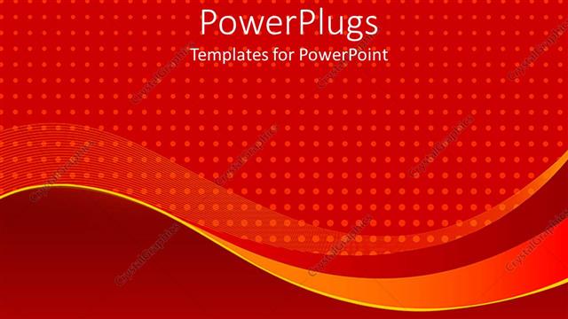  Presentation with abstract red - An abstract of red dots on a solid red background