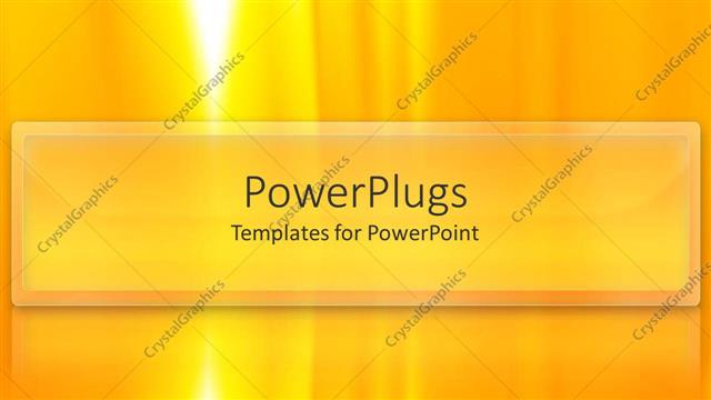  Presentation with golden yellow - Abstract solid plane golden yellow background with some lines