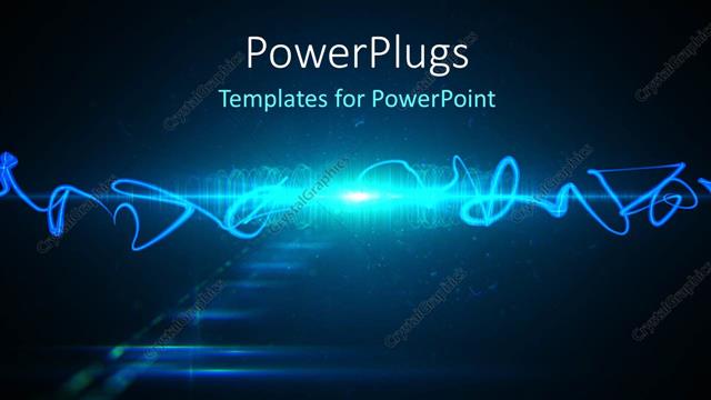  Presentation with black technology - Abstract technology concept with black color