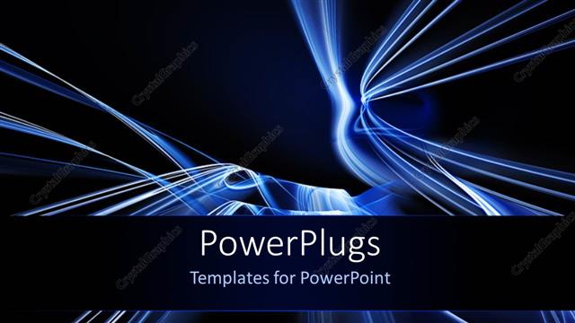  Presentation with technology - Abstract technology curves, with black color