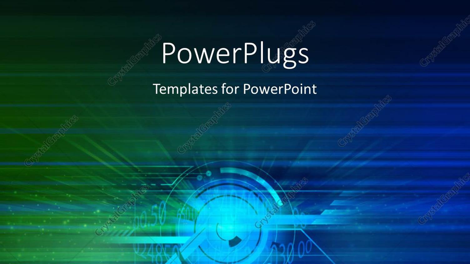 Featuring Abstract Technology Theme, with Different Colors