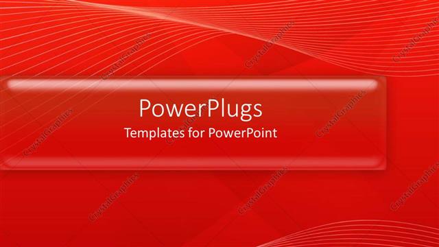  Presentation with abstract business - An abstract of white lines on a red background