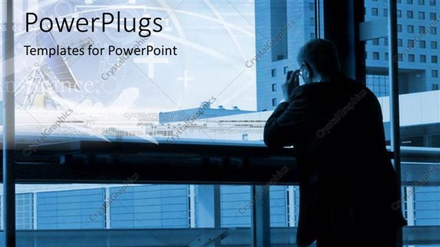  Presentation with railing - An adult human resting on a railing and staring?