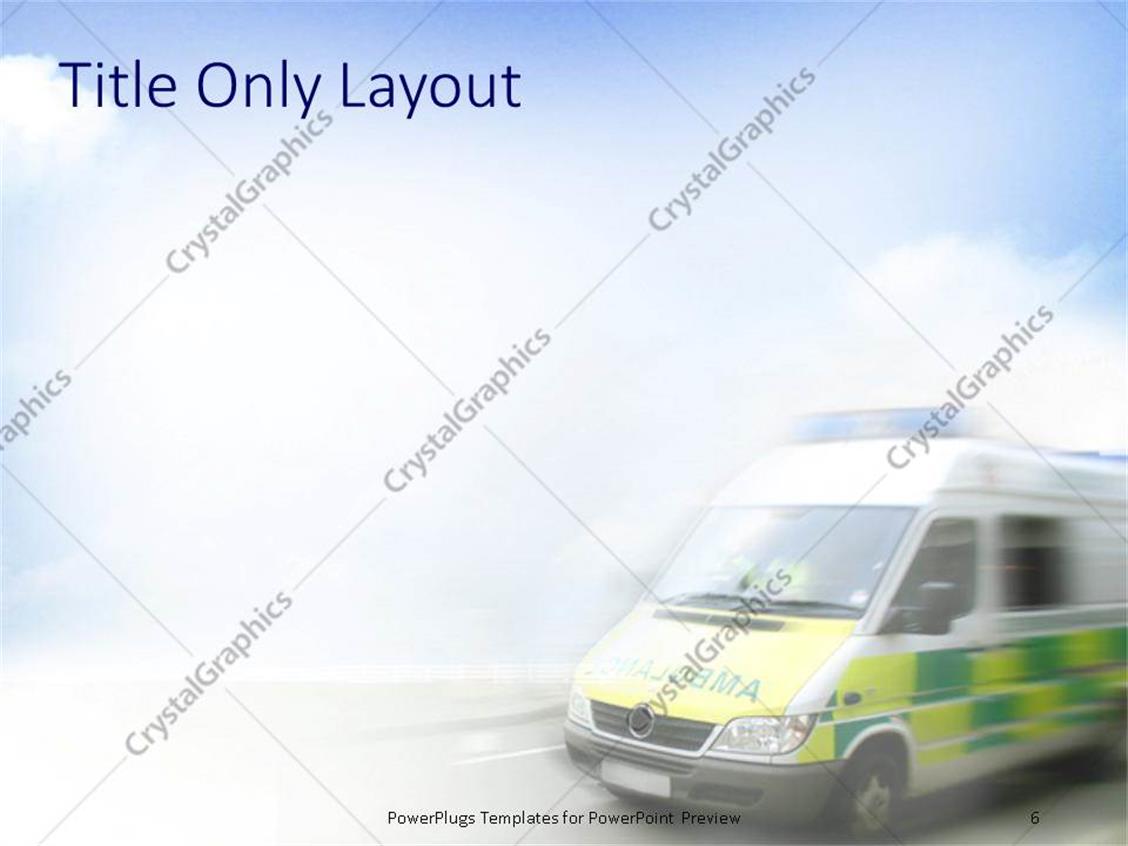 Ambulance Powerpoint Template