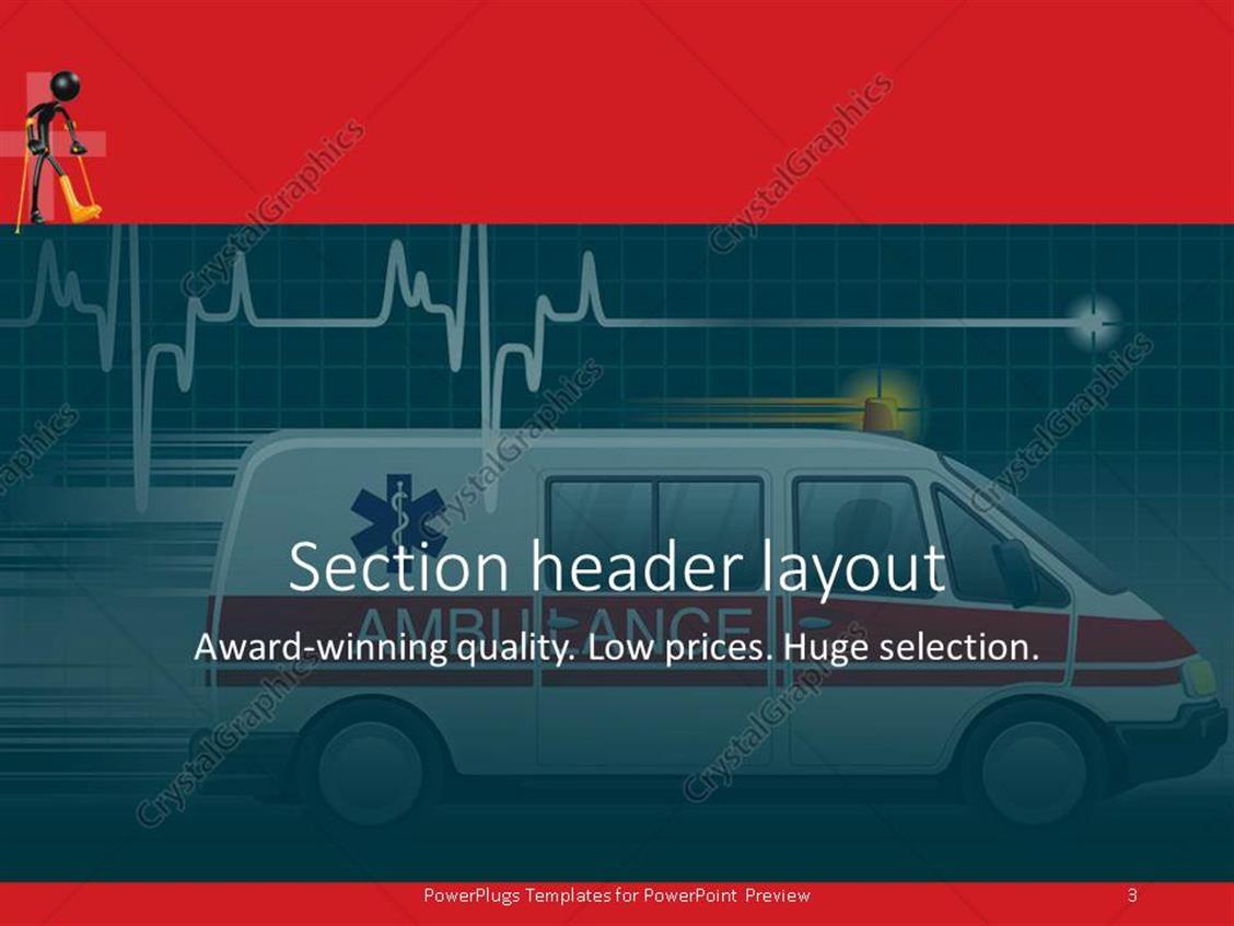 Ambulance Powerpoint Template