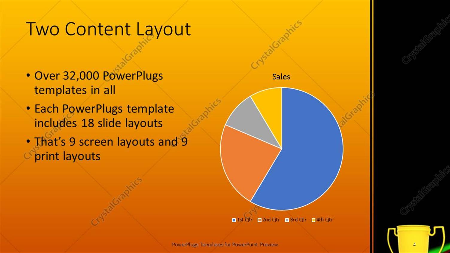 PowerPoint Template: Animated colorful human figures happy with a