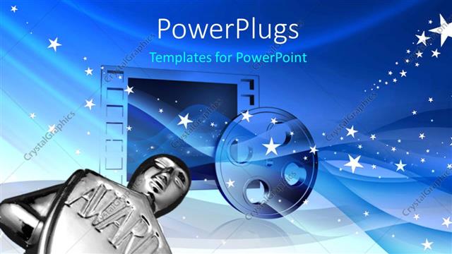  Presentation with film award - Award with starts